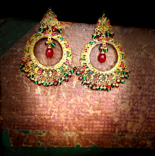Preet, The Gold Plated Chandbalis